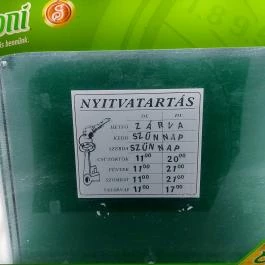 Bognár Étterem, Ôriszentpéter - Egyéb