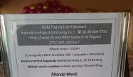 Böki Falatozó & Fagyizó Baktalórántháza - Étlap/itallap