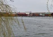 Bokodi-tó - lebegő falu Oroszlány