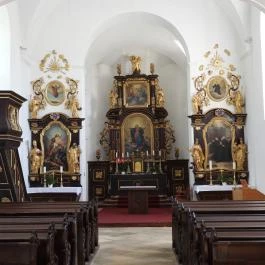 Boldogasszony kápolna Pannonhalma - Belső