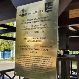 Bolgárkerék-emlékmű Halásztelek - Egyéb