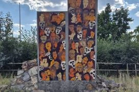 A bombázások áldozatainak emlékműve Budapest