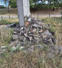 A bombázások áldozatainak emlékműve