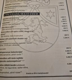 Bor & Bazsalikom Pizzeria, Étterem