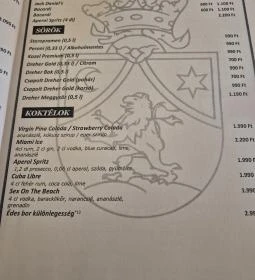 Bor & Bazsalikom Pizzeria, Étterem