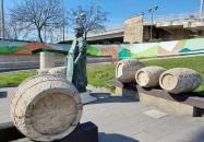 Borárus-szoborkompozíció Budapest