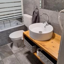 Bornemisza Kúria Wellness Apartman Tiszabecs - Fürdőszoba