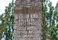 Braun Éva-emlékkő Budapest