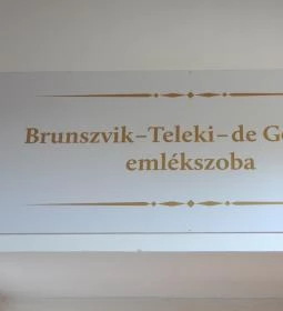 Brunszvik-Teleki-de Gerando emlékszoba