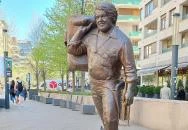 Bud Spencer szobra Budapest Bud Spencer szobra Budapest