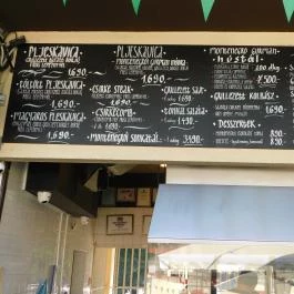 Budai Parkszínpad Budapest - Étlap/itallap