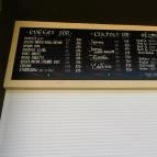 Budai Parkszínpad Budapest - Étlap/itallap