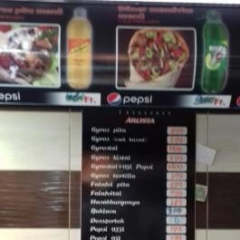 Budapest Döner Kebab Budapest - Étlap/itallap