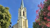 Budapesti Egek Királynéja templom Budapest - Külső kép