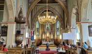 Budapesti Egek Királynéja templom Budapest - Belső