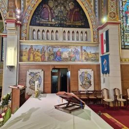 Budapesti Egek Királynéja templom Budapest - Belső