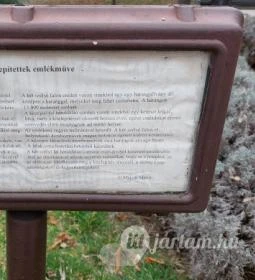 Budapestről kitelepítettek emlékműve