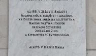 Budapestről kitelepítettek emlékműve Budapest - Egyéb