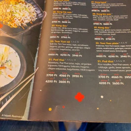 Buddha Original - Auchan Budaörs - Étlap/itallap