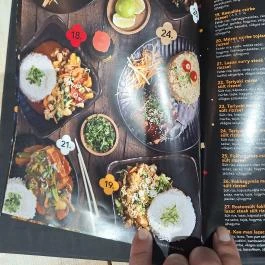 Buddha Original - Ferenc körút Budapest - Étlap/itallap