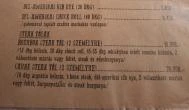 Buffalo Steak House Budapest - Étlap/itallap