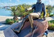 Bujtor István szobor Balatonfüred