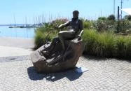 Bujtor István szobor Balatonfüred