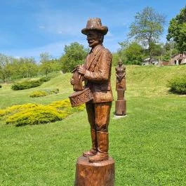 Bükkaljai summások szoborcsoport Bogács - Külső kép