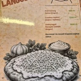Bükki Útonálló Street Food Dédestapolcsány - Étlap/itallap