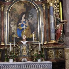 Bűnbánó Magdolna-templom Felsőörs - Belső