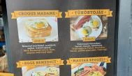 Cafe Memories Budapest - Étlap/itallap