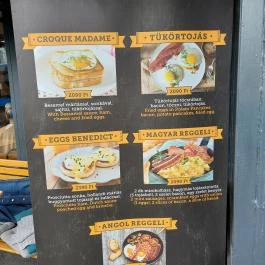 Cafe Memories Budapest - Étlap/itallap
