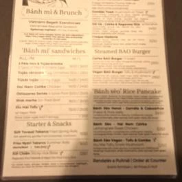 Caphe by Hai Nam, Budapest - Étlap/itallap