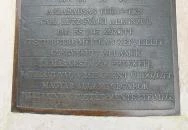 Carl Lutz domborműves emlékkő Budapest