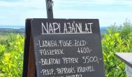 Casa Christa birtok étterme Balatonszőlős - Étlap/itallap