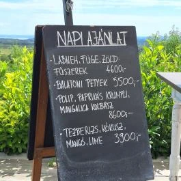 Casa Christa birtok étterme Balatonszőlős - Étlap/itallap