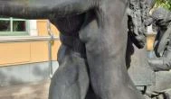 Chopin-szobor Gödöllő - Külső kép