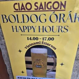 Ciao Saigon Budapest - Étlap/itallap