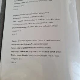 Corvina Szálloda Étterem Mosonmagyaróvár - Étlap/itallap