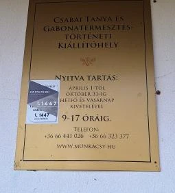 Csabai Tanya és Gabonatermesztés-történeti Kiállítóhely