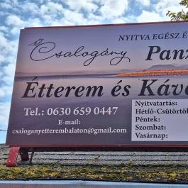 Csalogány Étterem & Kávézó, Balatonfenyves - Egyéb