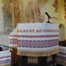 Református templom Csaroda - Belső