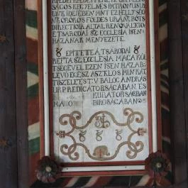 Református templom Csaroda - Egyéb