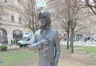 Cseh Tamás szobor Budapest