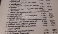 Csendes Pihenő Étterem Vásárosdombó - Étlap/itallap