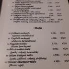 Csendes Pihenő Étterem Vásárosdombó - Étlap/itallap