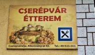Cserépvár Étterem Cserépváralja - Egyéb
