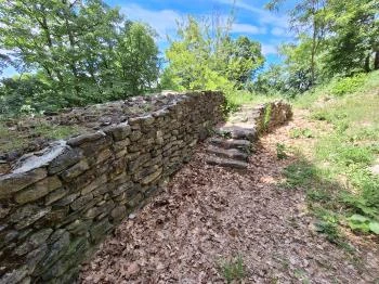 Cserépvár romjai Cserépváralja