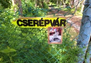 Cserépvár romjai Cserépváralja