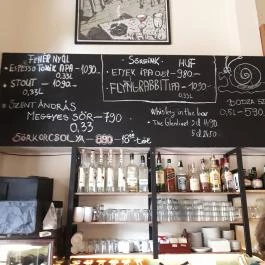 Csiga Café Budapest - Étlap/itallap